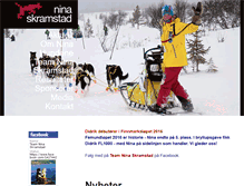 Tablet Screenshot of ninaskramstad.com